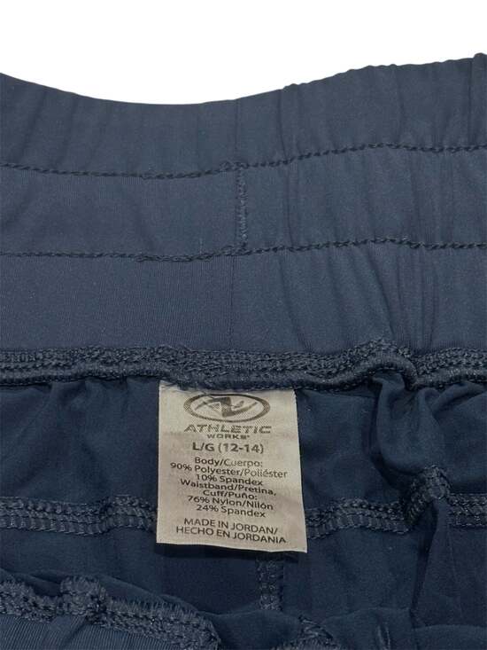 Athletic Works Women's Blue Lightweight Studio Joggers Size L (12-14) - Picture 4 of 4